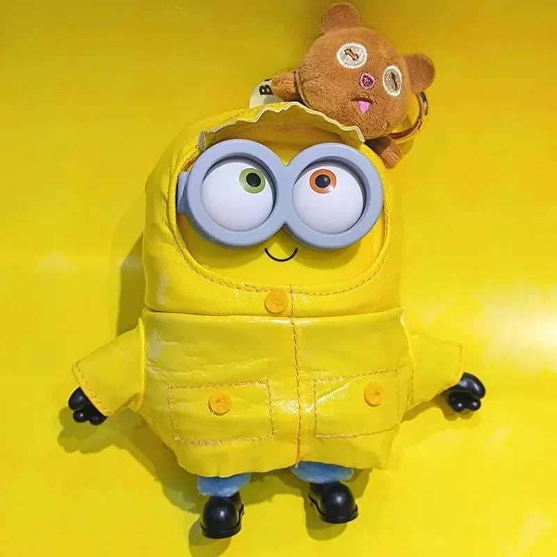 Cute Cartoon Character Vinyl Plush Keychain Bag Charm