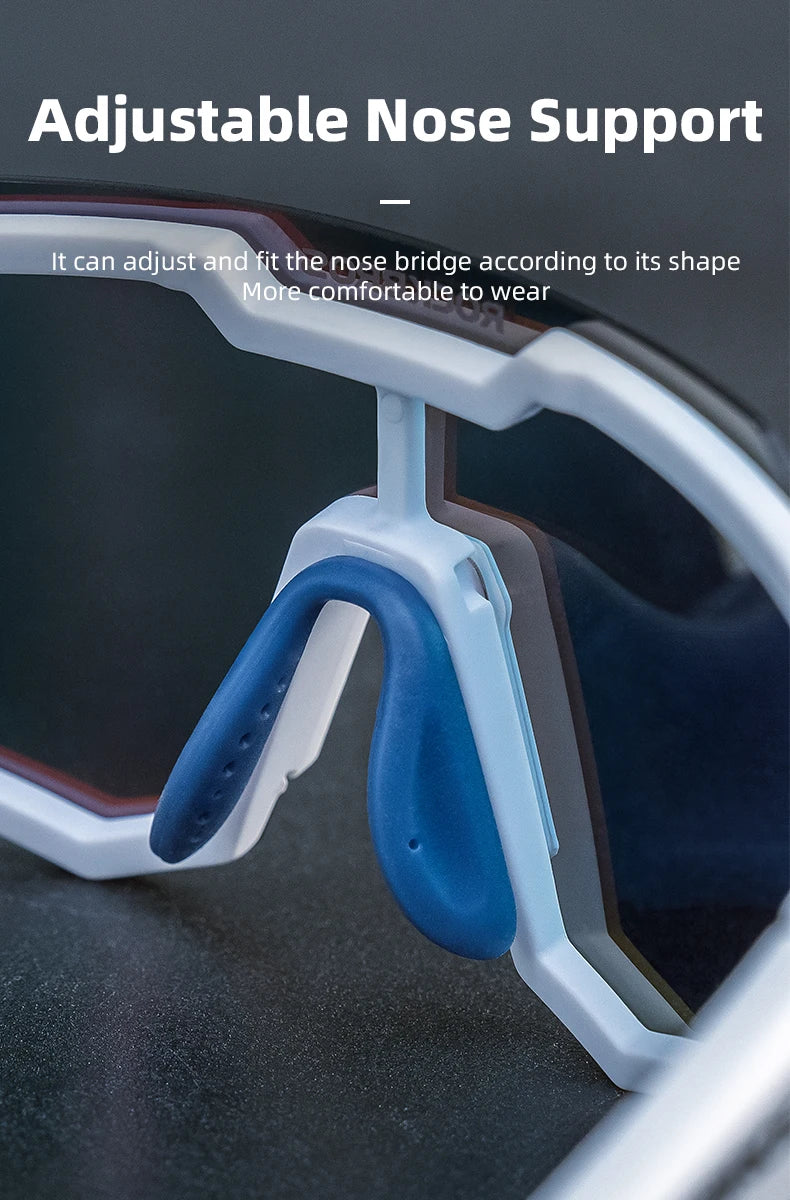 Bicycle Glasses Photochromic / Polarized Lens Bike Sunglasses Eyewear Sun Protect Sports MTB Road Adult Cycling Glasses