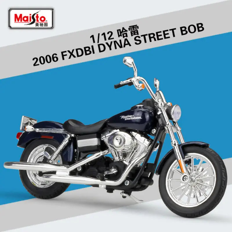 Diecast Harley Street Glide Special 2015 Motorcycle Model 1 to 12 Scale