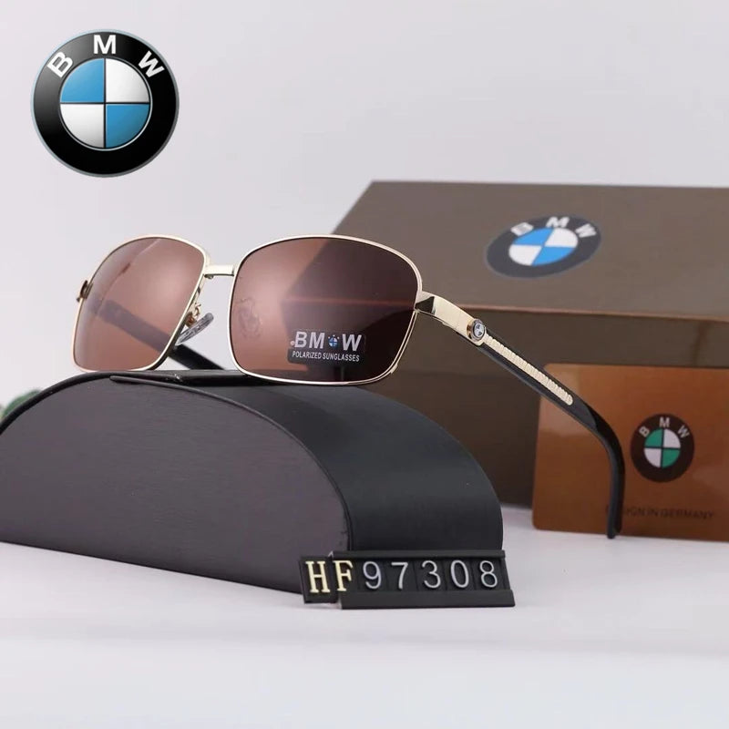 BWM Luxury Polarized Sunglasses Men UV Anti-Glare glasses Driving Cycling Fishing Outdoor Beach Hiking Sunglasses