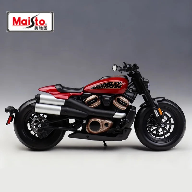 Diecast Harley Sportster S 1250S 2024 Motorcycle Model 1 to 12 Scale