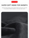 Winter Cycling Gloves Black PU Warm Water Windproof Touchscreen Gloves Skiing Snowboard Motorbike Gloves Men
