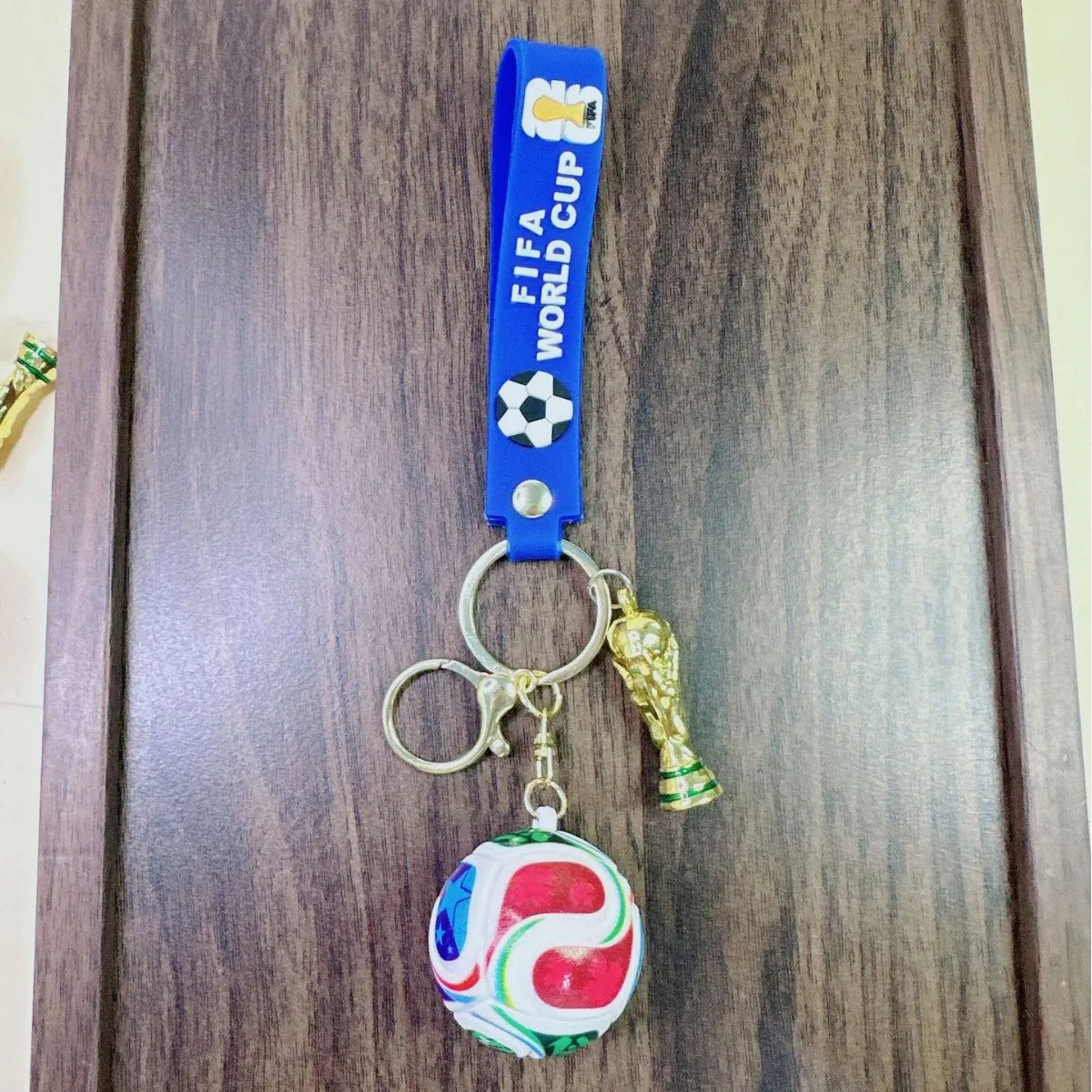 2026 Football Trophy Keychain Soccer Fan Collectible Bag Charm
