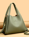Top-handle Bag Handbags Leather Bags Ladies Shoulder Hand Bags Tote Shopping Bucket Bag