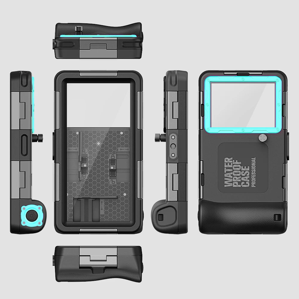 multicolor IP68 standard 15M/50ft diving/swimming photography professional diving waterproof Phone Case