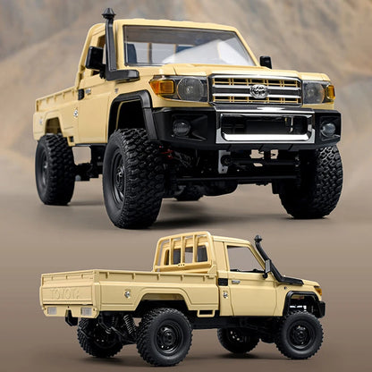 1:12 Rc Auto Mn Model Mn82 Retro Full-Scale Simulatie Lc79 Rtr 2.4G 4wd 280 Motor Afstandsbediening Pick-Up Rc Truck Model Auto