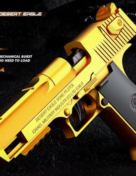Mechanical Continuous Firing 2011 Sig17 Automatic Desert Eagle Toy Gun Shell Ejection Airsoft Pistol Soft Bullet Toy