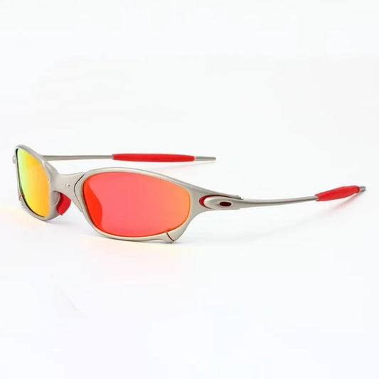 Polarized Sunglasses Cycling Glasses UV400 Fishing Sunglasses Metal Bicycle Goggles Cycling Eyewear Riding Glasses