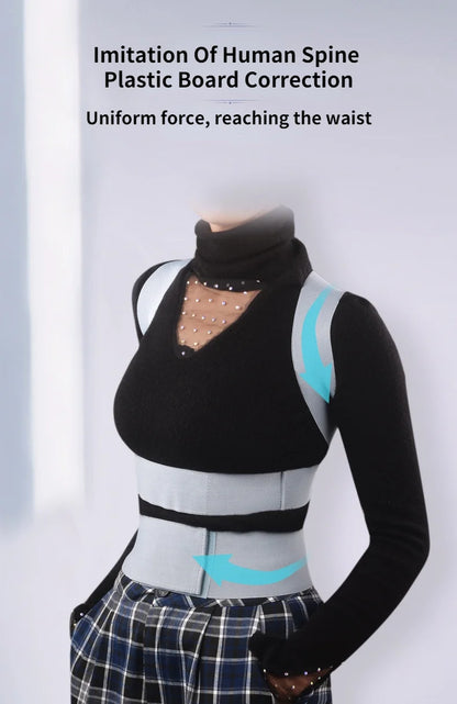 Upper Back Adjustable Posture Corrector Posture Clavicle Support Corrector Invisible Comfortable Back Straight Shoulders Brace