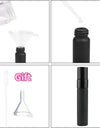 5ml 10ml Perfume Refill Spray Bottle Portable Mini Fragrance Glass Bottle Empty Cosmetics Sample Test Tube Travel Cosmetic Tool