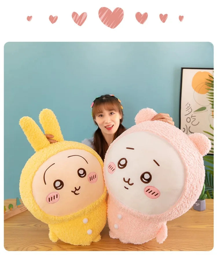Cute Character Pajama Style Plush Stuffed Doll Toy