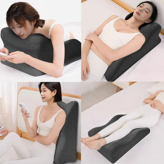 Memory Foam Pillow for Belly S Multi-Functional Soft Hard Dual Use Y-aped Multi-Layer Combination Home Office