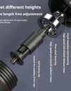 Jump Rope Adjustable Steel Skipping Rope Rapid Speed Jumping Rope Foam Handle Exercise Fitness Home Gym