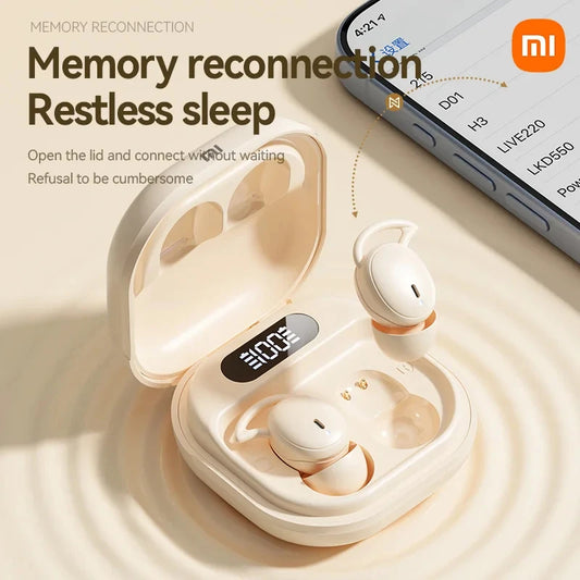 XIAOMI M72 New Wireless Sleeping Earbuds Mini Bluetooth5.4 Touch Cotrol In Ear Headphone comfortable Noise Reduction Headset