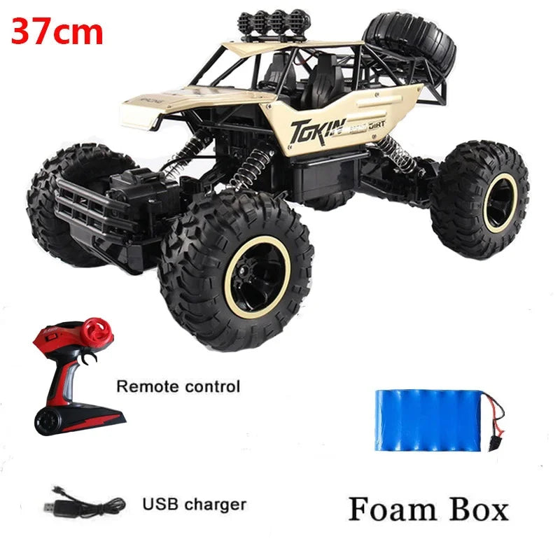 112 Scale Four Wheel Drive RC Monster Truck With LED Lights