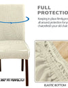 1PC Stretch Dining Chair Covers Leaves Jacquard Seat Covers Universal Size Dust Covers for Hotel Banquet Wedding Chairs Decor