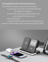 Four in one desktop clock wireless charger that can charge phones, headphones, and watches simultaneously