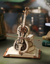 Mechanical Music Box 3D Wooden Puzzle