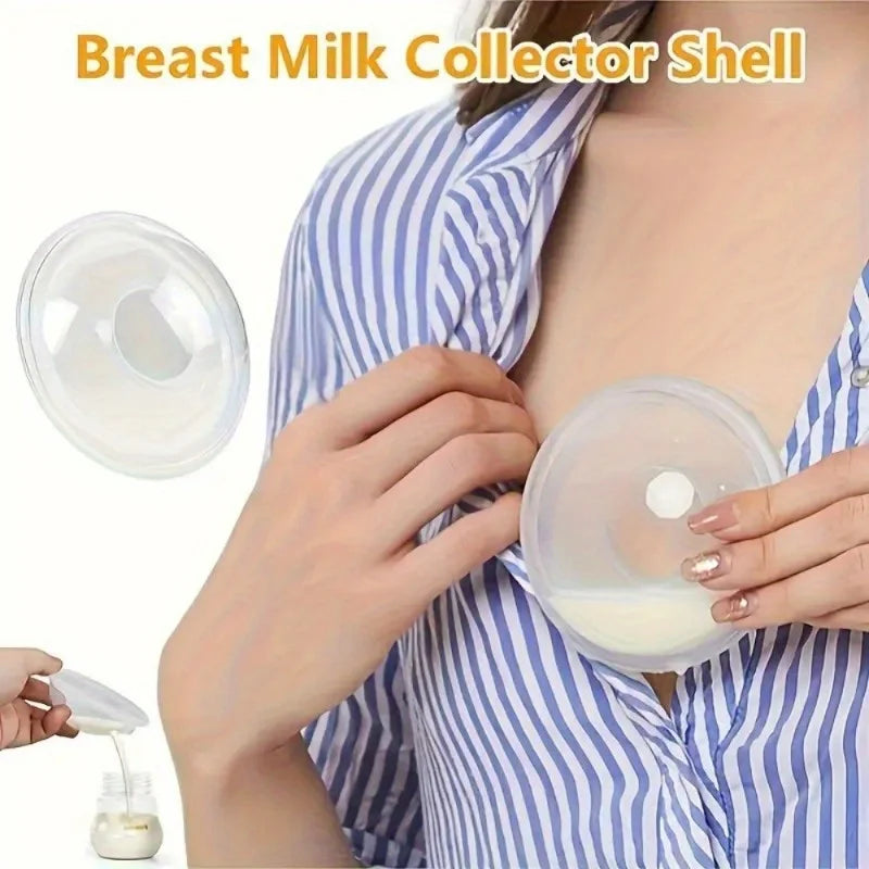 Wearable Integrated Invisible Portable Breast Collector Breast Milk Collector Milk God Device Milk Pad Two Pieces with Color Box