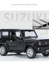 1:24 SUZUKI Jimny Alloy Car Model Diecasts Metal Off-Road Vehicles Car Model Simulation Sound and Light Collection Toy Gift
