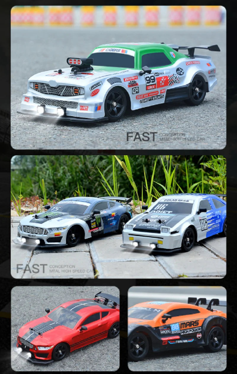 AE86 Remote Control CAR Racing Vehicle Toys For Children 1:16 4WD 2.4G High Speed GTR RC Electric Drift Cars Children Toys Gift