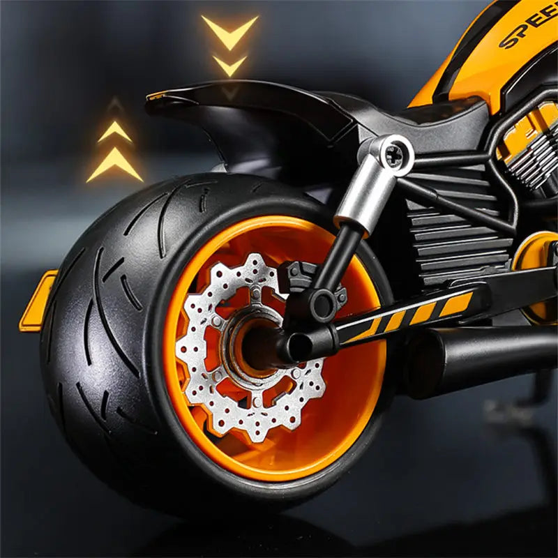 Diecast V Rod Night Rod Special Cruiser Motorcycle Model 1 to 10 Scale