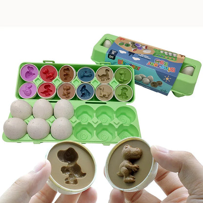 Montessori Games Baby toy Smart Egg Shape Match Puzzle For Kids  Baby Development Toy Educational Toy For Children 1 2 3 4 Year