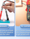 Clamp Meter Multimeter With HD Backlight Display Screen Mini Amperimetric Clamp Tester Noncontact Electrician Tools