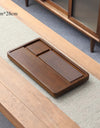 Tea Tray Household Solid Wood Tea Brewing Table Light Luxury High-End Tea Tray Kung Fu Tea Set Office Desk Wooden Tray