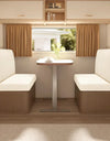 2pcs/set Rv Dinette Cushion Covers Stretch Jacquard Camper Seat Cover Dining Sofa Cover Removable for Rv Camper Car Bench Seats