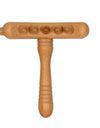 1 PC Wood Massage Stick Wooden Therapy Massage Tools, Home Gua Sha Lymphatic Drainage Tool,Relief Muscle Soreness Anti Cellulite