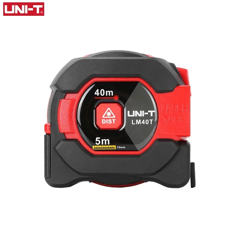 2 in 1 Laser Rangefinder 5m Tape Measure Ruler LCD Display with Backlight Distance Meter Building Measurement Device