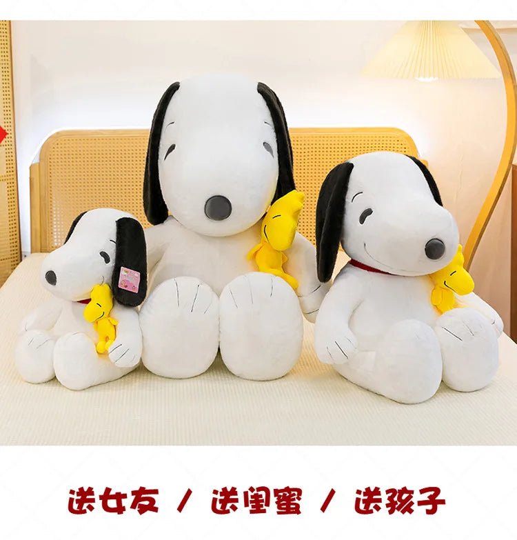 Kawaii Big Ears Hoodie Plush Stuffed Doll Toy