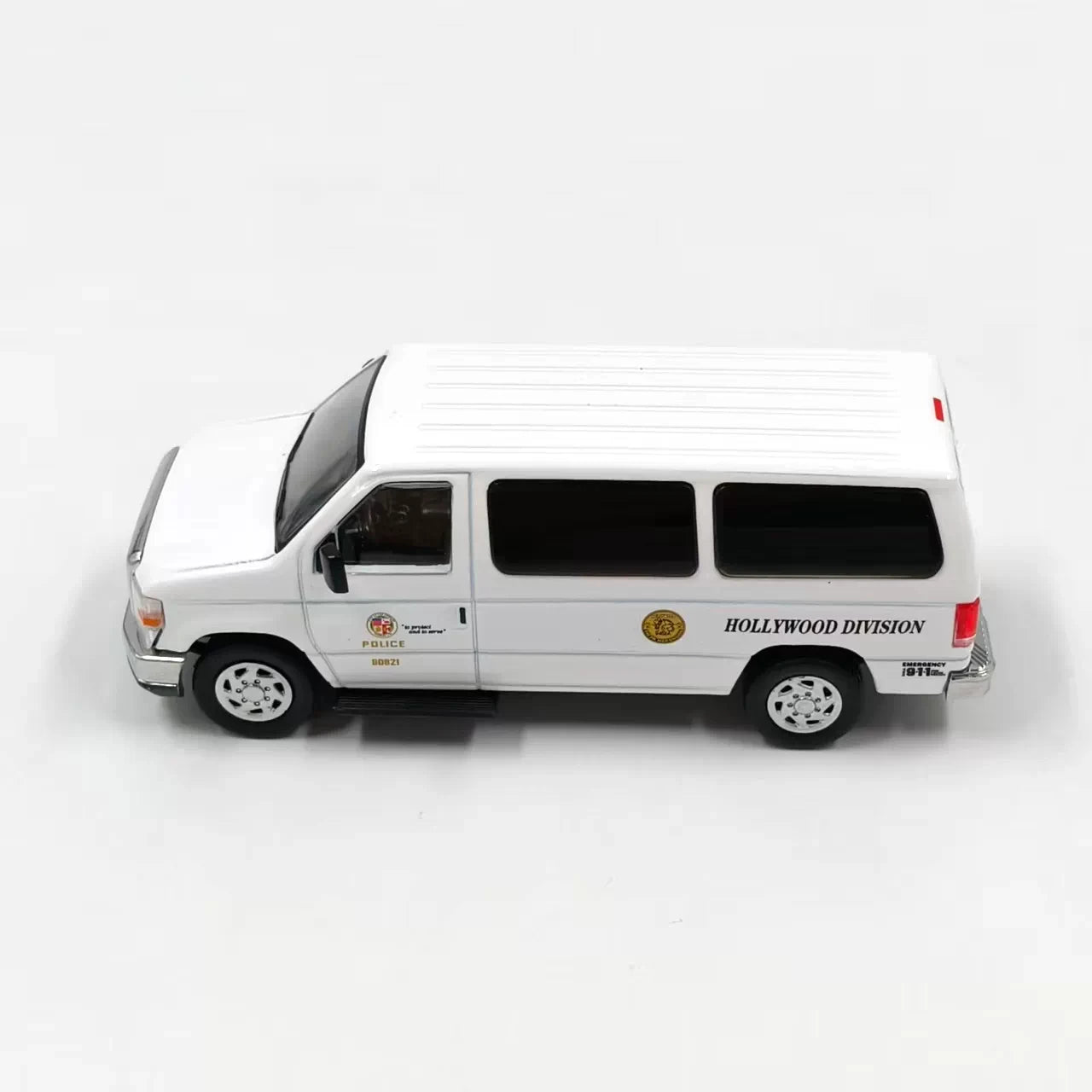 1 64 Scale E350 E Series LAPD Police Van Diecast Model