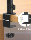 Multifunction Desk Setup Stand Microphone Desktop Stand for Microphone Smartphone Camera Live-streaming