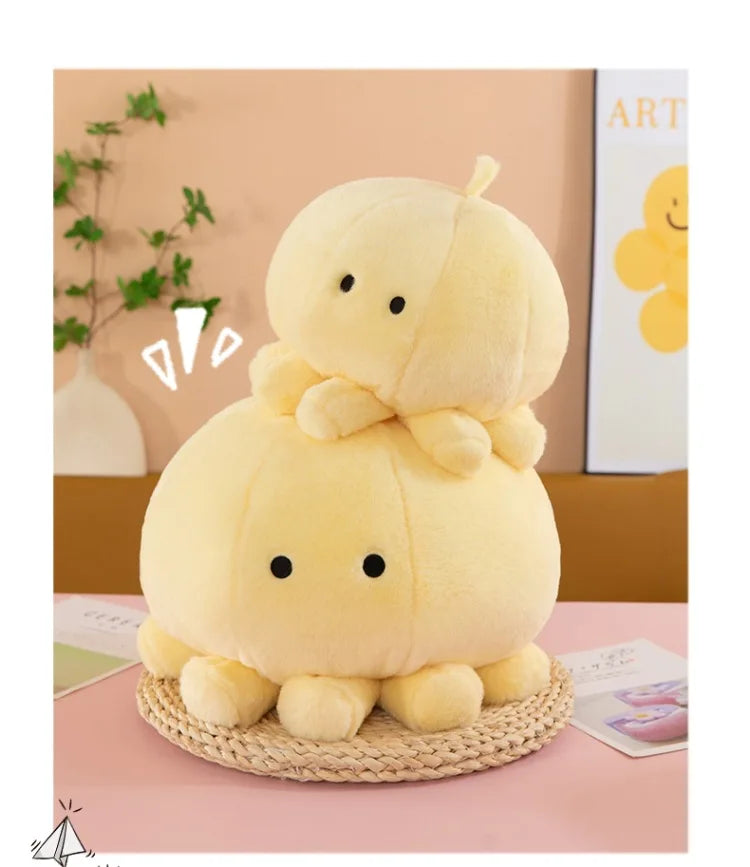 Kawaii Jellyfish Stuffed Doll Plush Toy Kids Anime Lovers Cute Birthday Gift for Boys Girls Best Friend Present Home Decor