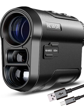 Golf Laser Rangefinder 600M/1000M Telescope with Flag-Lock Slope Pin Distance Meter for 1000M Camouflage Hunting Monocular