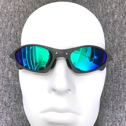 Polarized Sunglasses Cycling Glasses UV400 Fishing Sunglasses Metal Bicycle Goggles Cycling Eyewear Riding Glasses