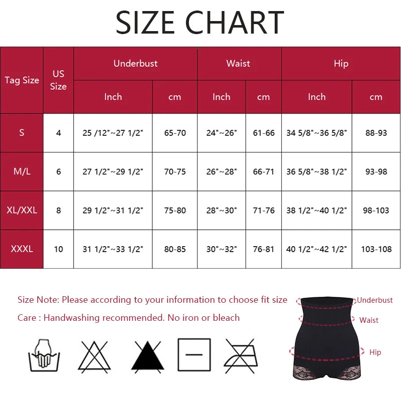 High Waist Tummy Control Panties Women Shapewear Lace Trim Hollow Cut Butt Lifter Body Shaper Sculpting Briefs Underwear Nude