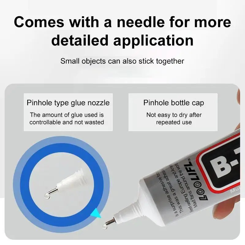 Gule for cell phone 15-110ml cell phone display Glue Quick Repair Glue Transparent Glue for cell phone display Does not contain non-toxic BPA Special Price for free shipping display