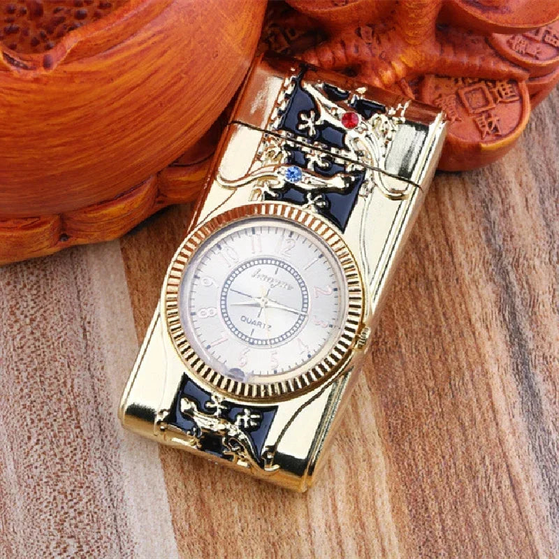 Turbo Jet Flame Lighter Compact Butane Torch for Cigars Cigarettes Windproof Direct Fire Lighter Ideal Gift for Men