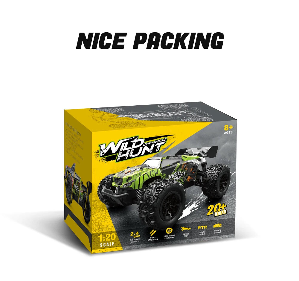 Off Road RC Car 2.4G Radio Remote Control Cars RTR High Speed Climbing Drift Remote Control Monster Truck Toys for