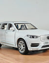 Simulation 1:32 Volvo XC90 SUV Alloy Diecast Metal Model Sound & Light Toy Car Central Control Ornaments Display Present For Boy