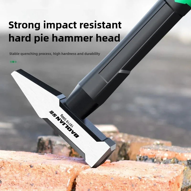 Hardware Tools, Building Decoration, Flat Head Hammer 200g, Plastic Coated Duckbill Hammer, Hammer Head 500g, Fitter Hammer