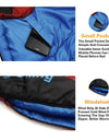 1.5KG Thickened Winter Cold Weather Waterproof Sleeping Bag Camping Hiking Supplies -8℃ Cotton Sleeping Bags