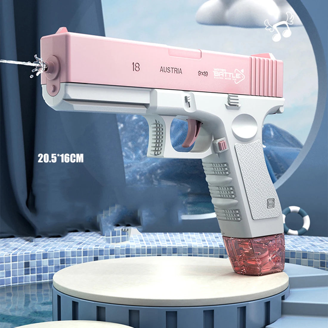 Electric Water Spray Toys Bursts High-pressure Strong Charging Energy Water Automatic Toy