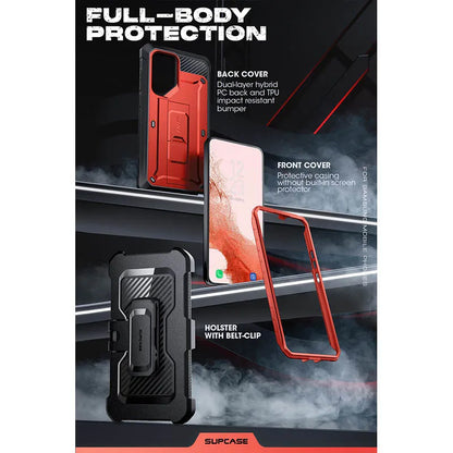 For Samsung Galaxy S23 Ultra Case (2023) 6.8 inch UB Pro Full-Body Holster Cover WITHOUT Built-in Screen Protector