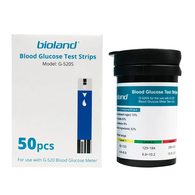 Blood Glucose Meter with Test Strips Diabetes Glucometer kit Blood Sugar Monitor for Diabetic Medical DiabetesTester