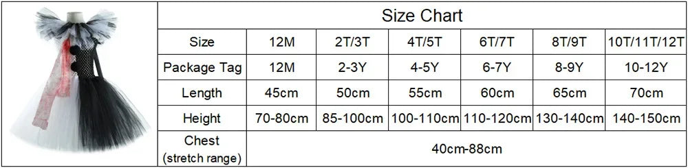 Killer Clown Costume for Girls Halloween Fancy Tutu Dress Blood Scary Art The Clown Terrifier Costume for  Carnival Clothes