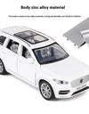 Simulation 1:32 Volvo XC90 SUV Alloy Diecast Metal Model Sound & Light Toy Car Central Control Ornaments Display Present For Boy